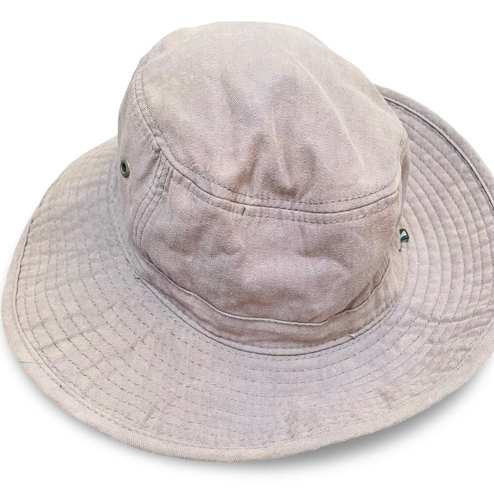Kooringal Hat Brown Cotton Booney Safari Sun Hat Men L 61cm Unisex Gorpcore Prep - Picture 11 of 11